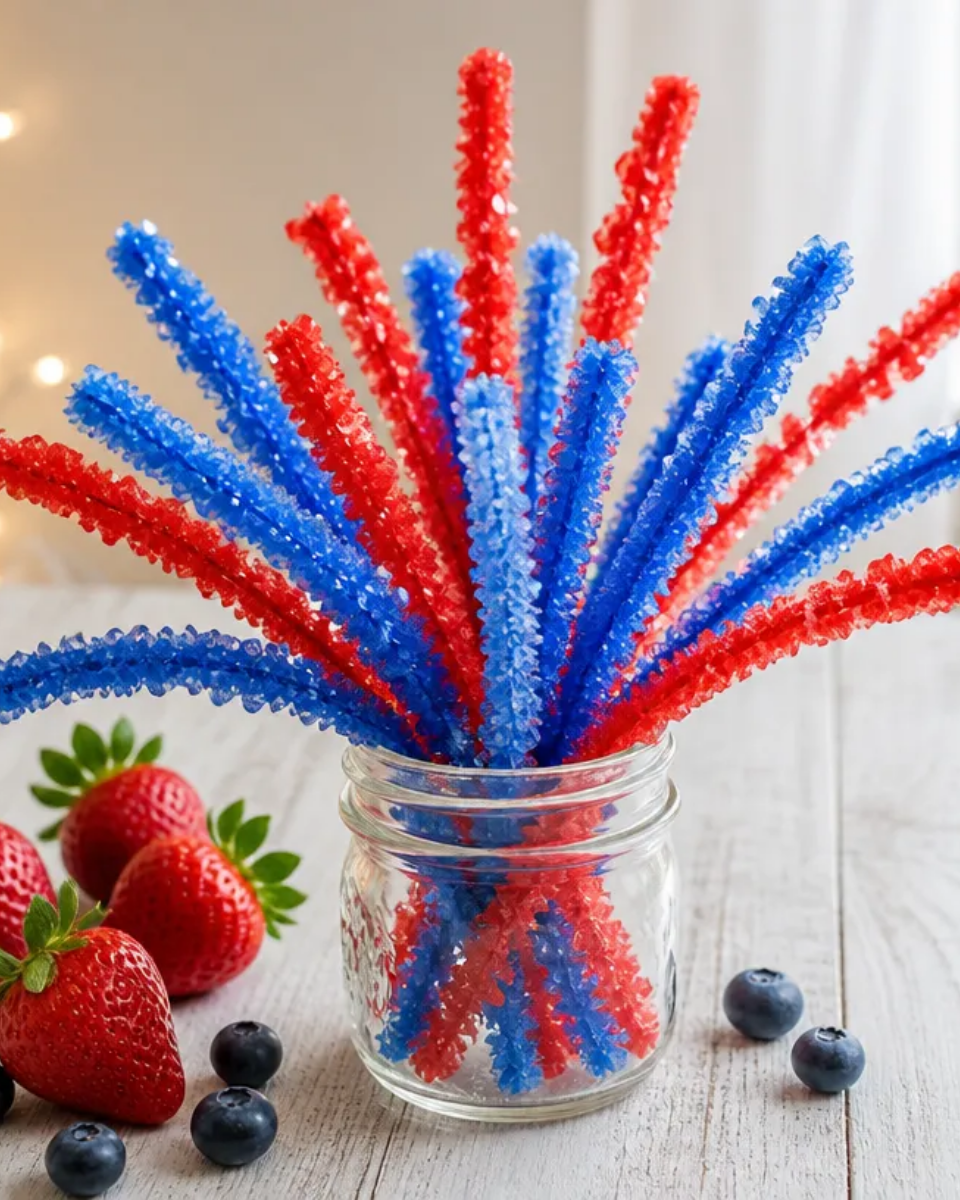 DIY Crystal Sparkle Firework Ornament for Holiday Decor