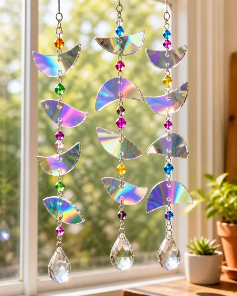 How to Make Stained Glass Suncatchers With Glue